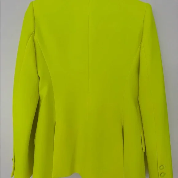 L'Agence Women's Neon Yellow Blazer in size 4 never used